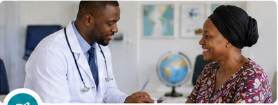 Doctors and healthcare staff supporting medical tourism